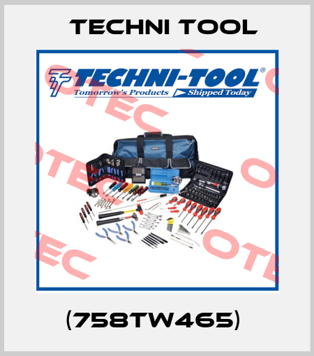 (758TW465)  Techni Tool