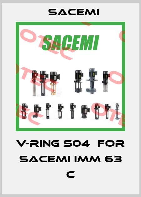 V-ring S04  for Sacemi IMM 63 C Sacemi