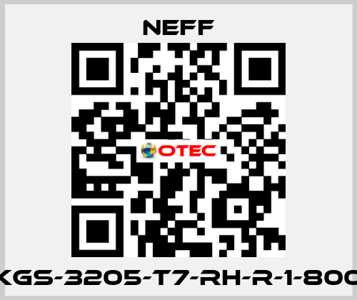 KGS-3205-T7-RH-R-1-800 Neff