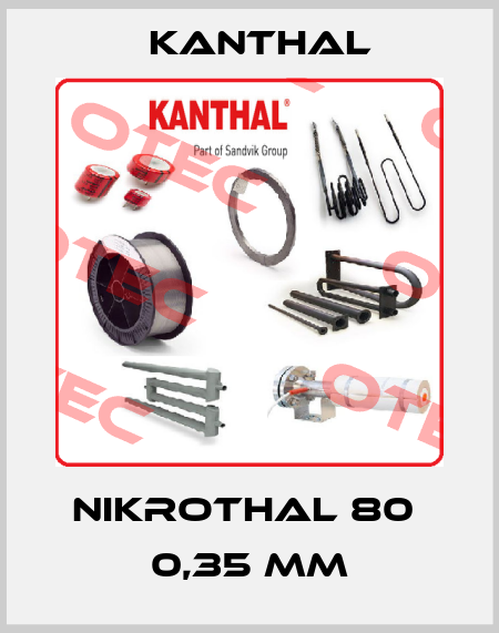 NIKROTHAL 80  0,35 mm Kanthal