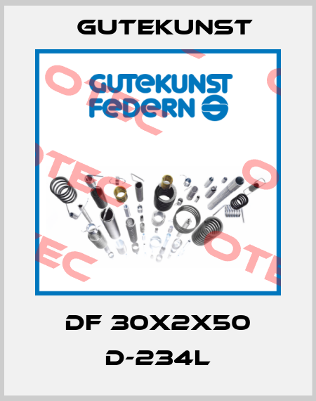 DF 30X2X50 D-234L Gutekunst