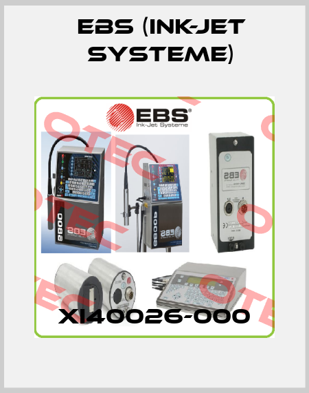 XI40026-000 EBS (Ink-Jet Systeme)