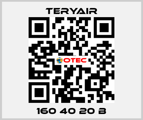 160 40 20 B TERYAIR