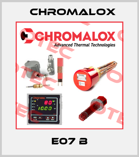 E07 B Chromalox