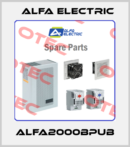 ALFA2000BPUB Alfa Electric