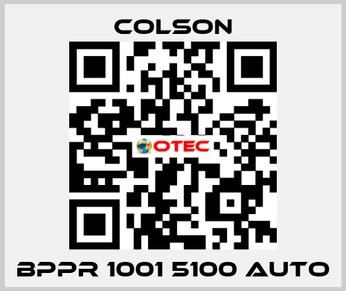 BPPR 1001 5100 AUTO Colson