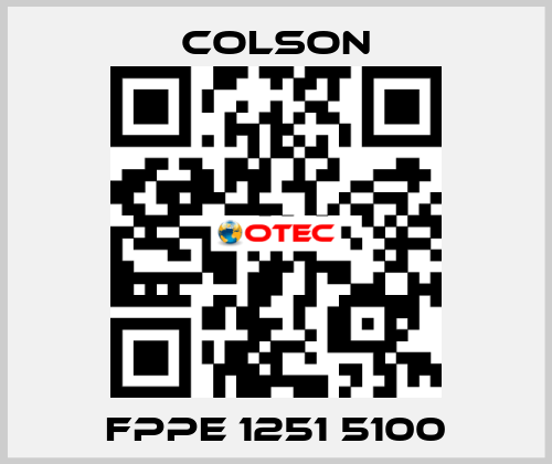 FPPE 1251 5100 Colson