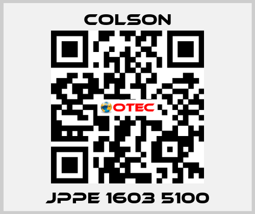 JPPE 1603 5100 Colson