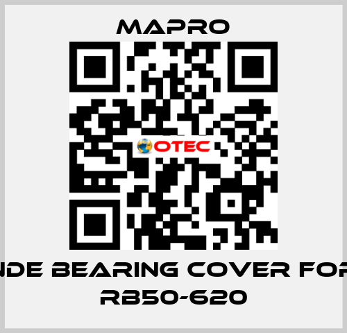 NDE bearing cover for RB50-620 Mapro