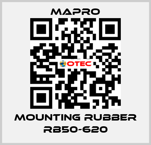 Mounting rubber RB50-620 Mapro