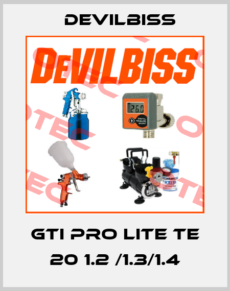 Gti Pro Lite TE 20 1.2 /1.3/1.4 Devilbiss