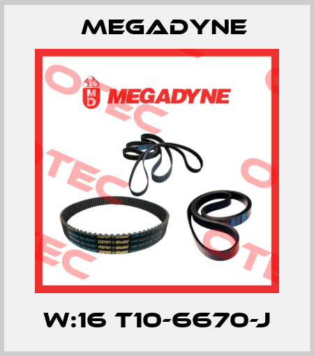 W:16 T10-6670-J Megadyne