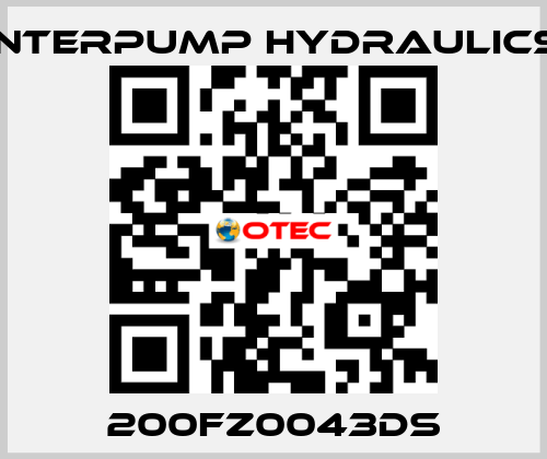 200FZ0043DS Interpump hydraulics