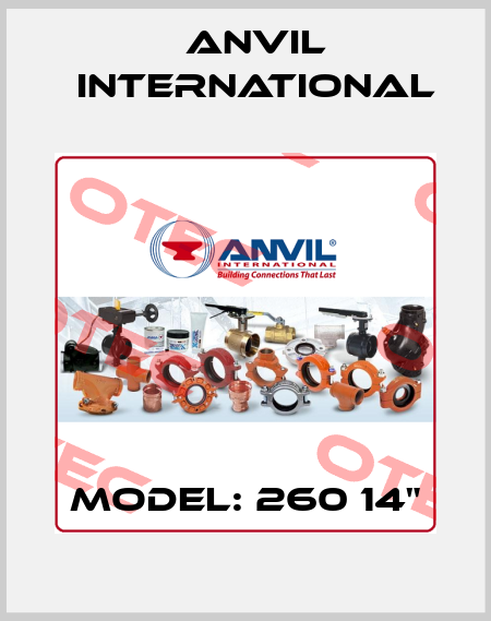 Model: 260 14" Anvil International