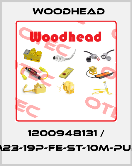 1200948131 / M23-19P-FE-ST-10M-PUR Woodhead