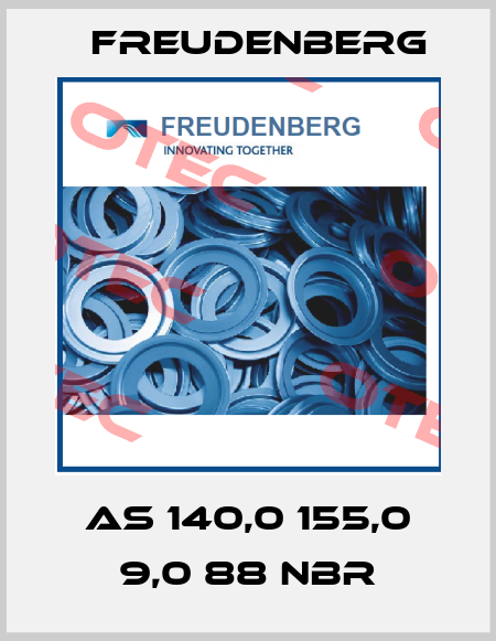 AS 140,0 155,0 9,0 88 NBR Freudenberg