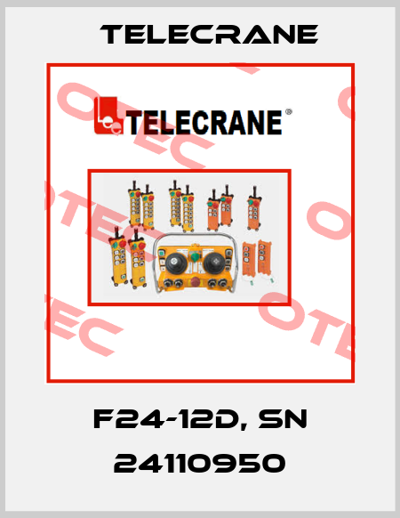F24-12D, SN 24110950 Telecrane