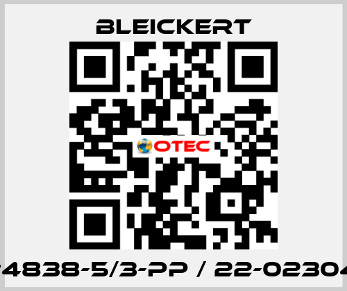 4832-5/3-PP Bleickert