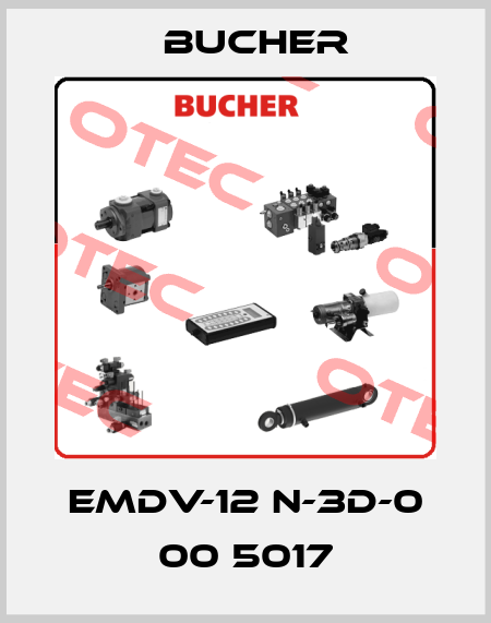 EMDV-12 N-3D-0 00 5017 Bucher