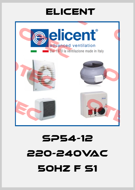 SP54-12 220-240VAC 50Hz F S1 Elicent