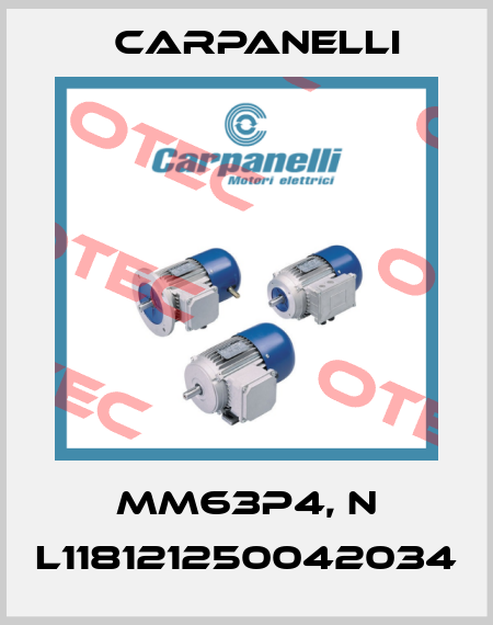 MM63P4, N L118121250042034 Carpanelli