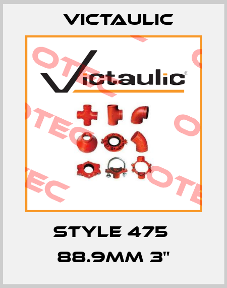 STYLE 475  88.9MM 3" Victaulic