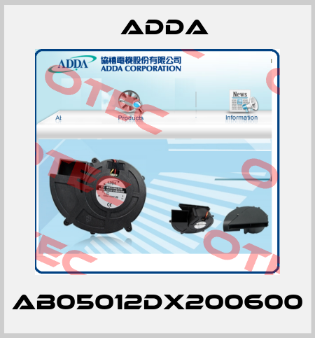 AB05012DX200600 Adda