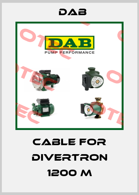 Cable for DIVERTRON 1200 M DAB