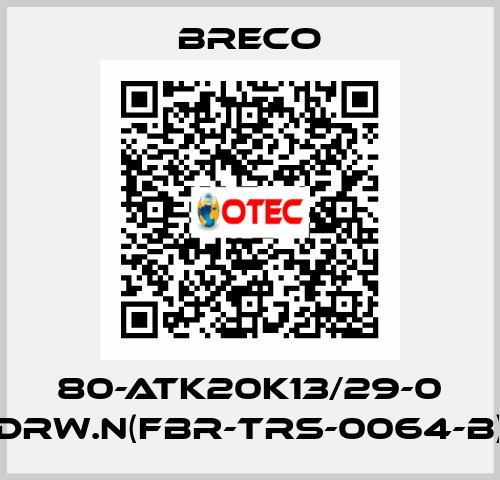 80-ATK20K13/29-0 drw.n(FBR-trs-0064-B) Breco
