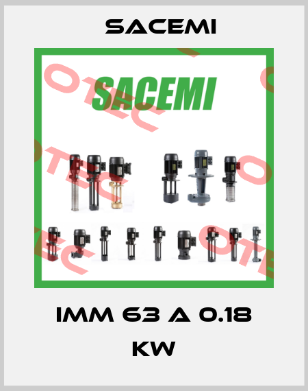 IMM 63 A 0.18 KW Sacemi