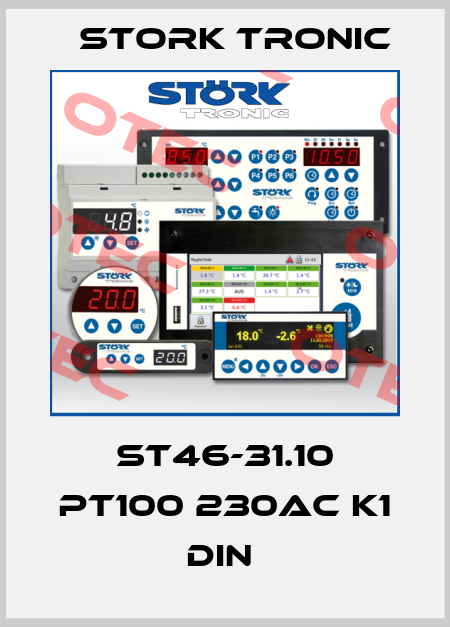 ST46-31.10 PT100 230AC K1 DIN  Stork tronic