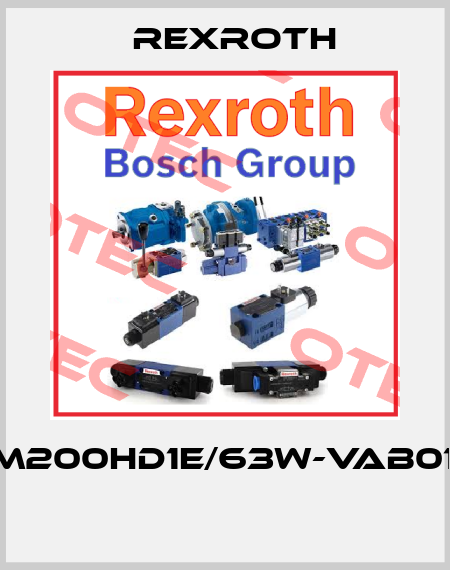 A6VM200HD1E/63W-VAB010B-S  Rexroth