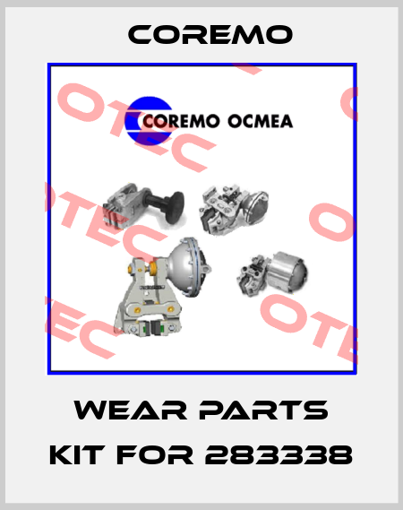 Wear parts kit for 283338 Coremo