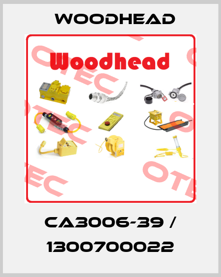 CA3006-39 / 1300700022 Woodhead
