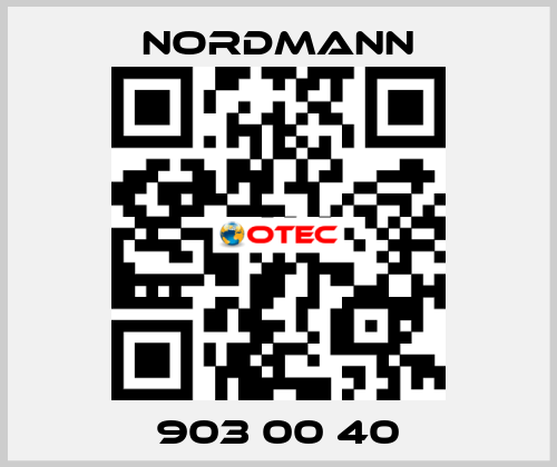 903 00 40 Nordmann