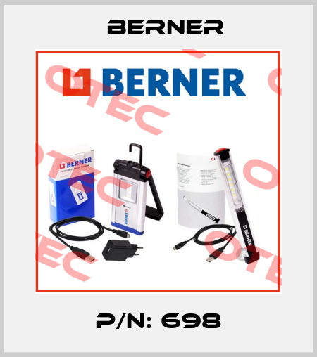 P/N: 698 Berner