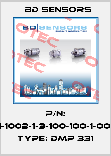 P/N: 111-1002-1-3-100-100-1-000, Type: DMP 331 Bd Sensors
