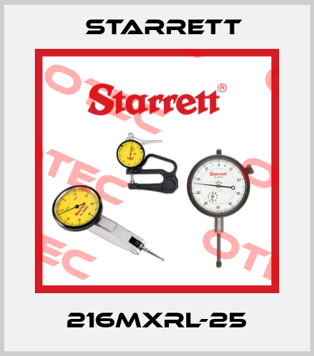 216MXRL-25 Starrett