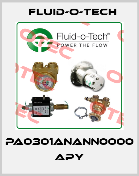 PA0301ANANN0000 APY Fluid-O-Tech