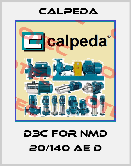 D3C for NMD 20/140 AE D Calpeda