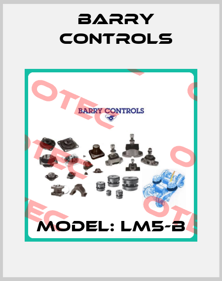 Model: LM5-B Barry Controls
