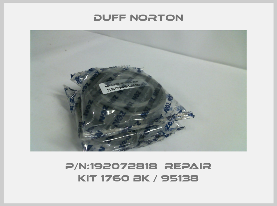 P/N:192072818  Repair Kit 1760 BK / 95138-big