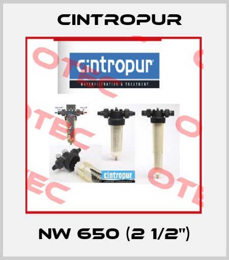 NW 650 (2 1/2") Cintropur