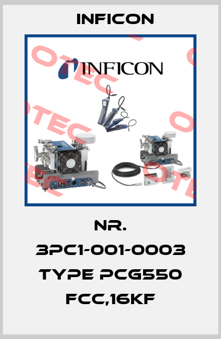 Nr. 3PC1-001-0003 Type PCG550 FCC,16KF Inficon
