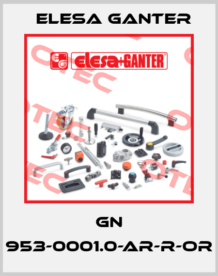 GN 953-0001.0-AR-R-OR Elesa Ganter
