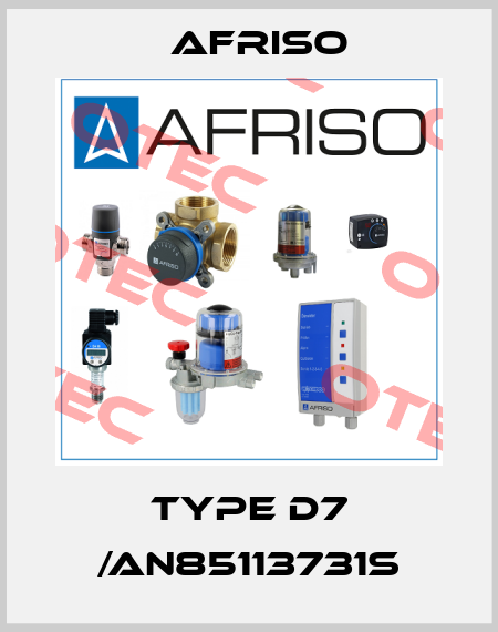 Type D7 /AN85113731S Afriso