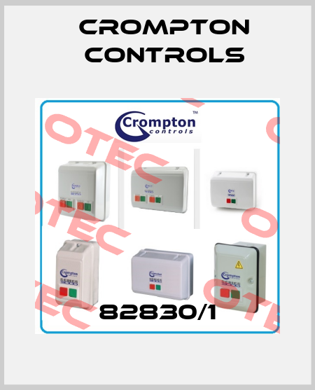 82830/1 Crompton Controls