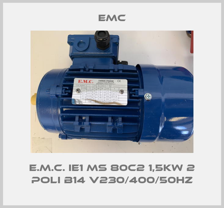 E.M.C. IE1 MS 80C2 1,5KW 2 POLI B14 V230/400/50HZ-big
