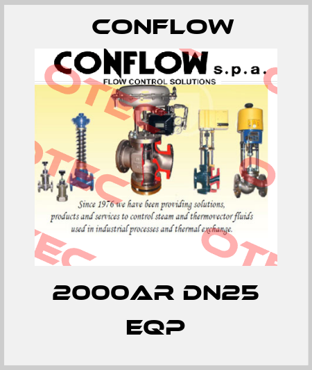 2000AR DN25 EQP CONFLOW
