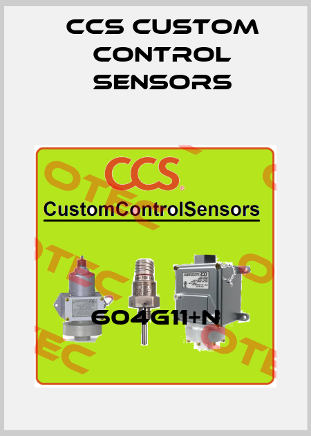 604G11+N CCS Custom Control Sensors